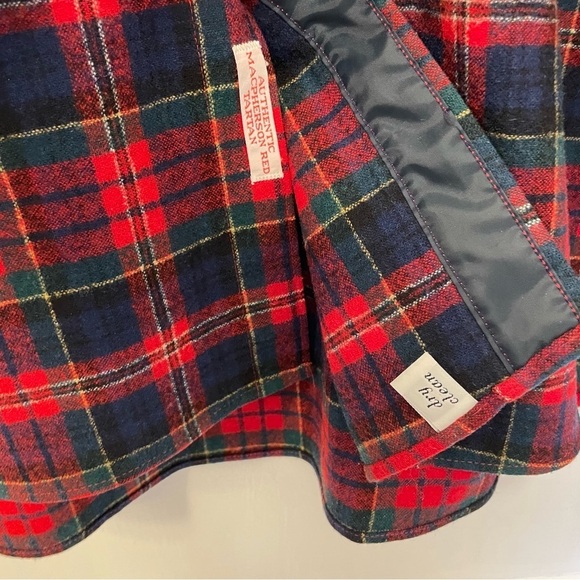 Vintage Pendleton Macpherson Red Tartan 100% Virgin Wool Button Down Made in USA - Picture 7 of 8